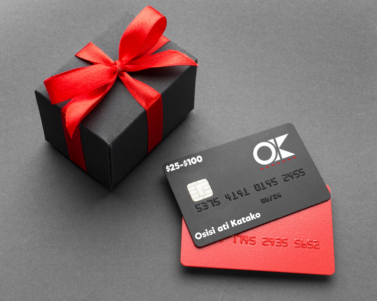 Osisi ati Katako Gift Card